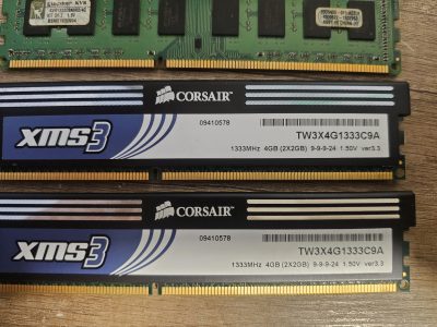 Kit 8 GB DDR3 (4 x 2GB) pentru Desktop PC